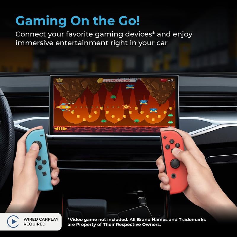 Autosky TV Adapter & Wireless Carplay/Android Auto - Adapter Which Allows TV Sticks on Your Vehicle'S Infotainment System