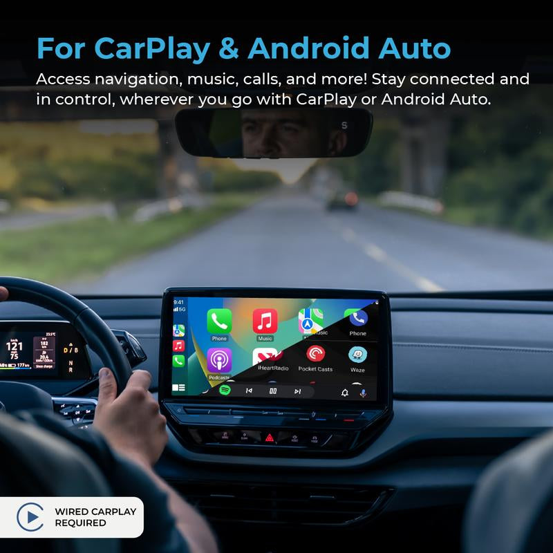 Autosky TV Adapter & Wireless Carplay/Android Auto - Adapter Which Allows TV Sticks on Your Vehicle'S Infotainment System