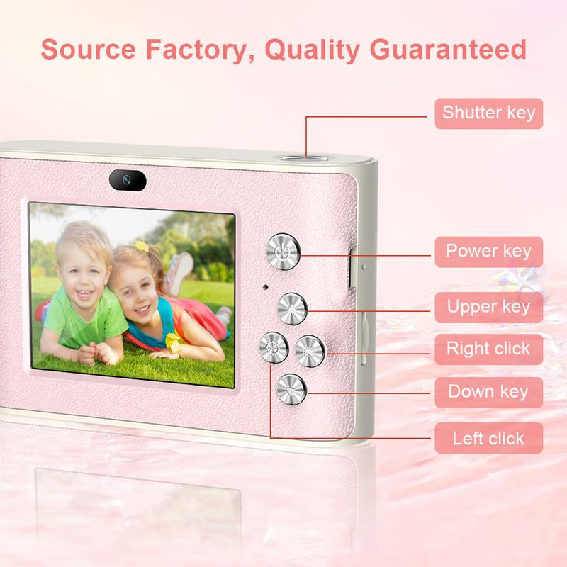 World'S Best 44MP 1080P MP3 Digital Camera with 8X Zoom - Compact Camera for Teens and Beginners Camera Popsnap Digital Camera Kamera Affordable Camera