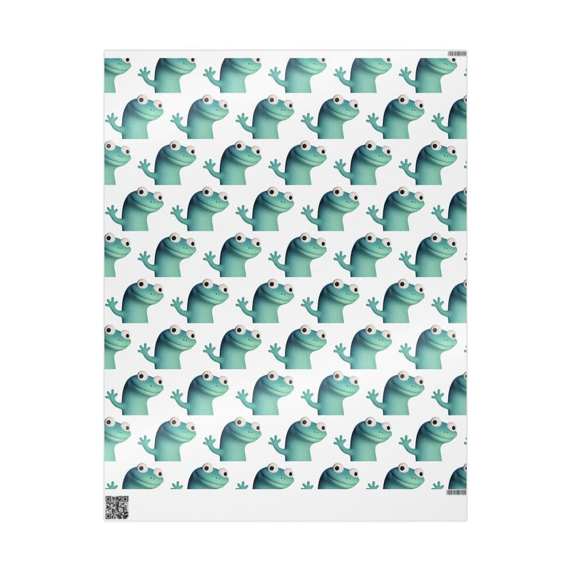 Wrapping Papers, Lizard Pressing Button Meme, Elio Meme Funny Gift Wrap, Gift Wrapping Sheets, Birthday Wrapping Paper, Holiday