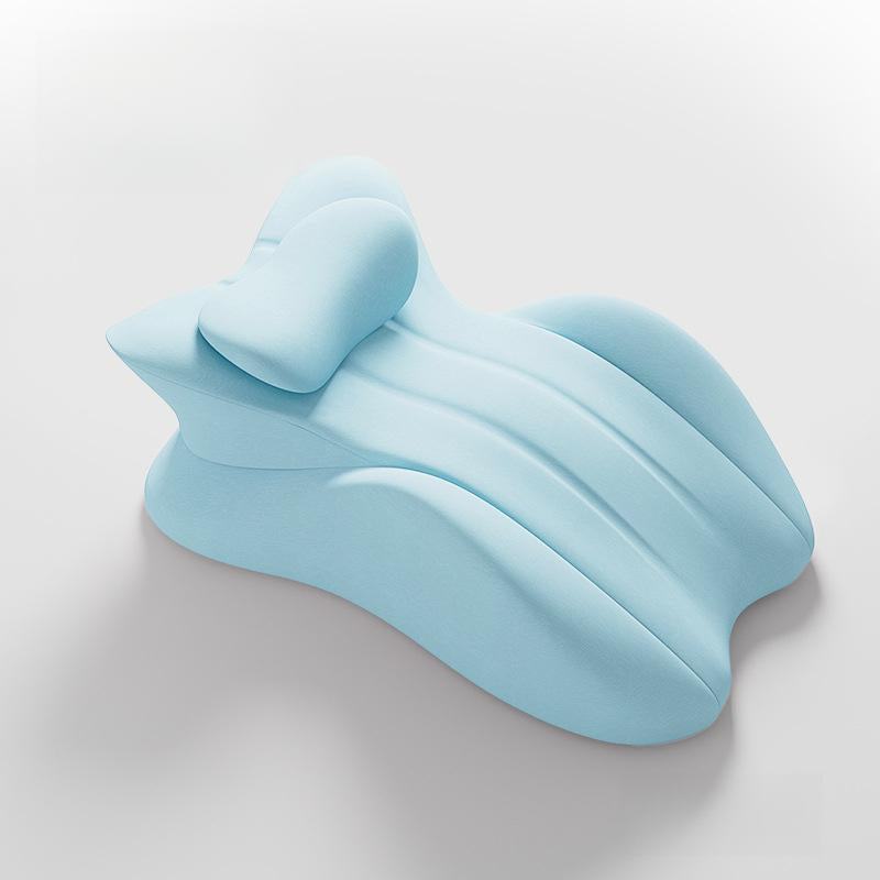 Bed Wedge Pillow, Supportive Rest Cushion for Sitting Up, Non-Slip Elevated Bedding Aid with Washable Cover, Comfort Solution for Back Leg Knee Elevation at Home