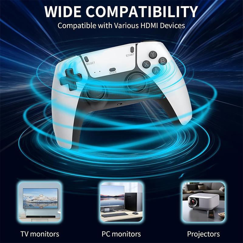 More than 20,000 Retro Wireless Game Joysticks, Two Classic Game Controllers, 4K HDMI Output, Home Game Console, Plug and Play