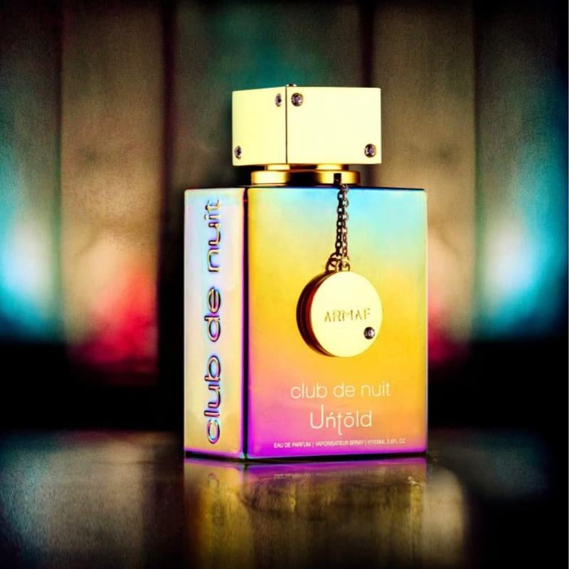 Armaf Perfumes Club De Nuit Untold - Unisex Fragrance - 3.6 Oz - Saffron & Jasmine - Amber & Ambergris