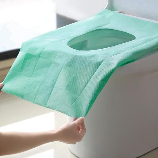 20Pcs Disposable Toilet Seat Covers, Toilet Seat Covers Disposable Travel Size 20Pcs Disposable Toilet Seat Covers, Gentle Toilet Seat Protectors for Home Bathroom Hotel Salon, Bathroom Accessories, Adults and Kids Room Accessories.