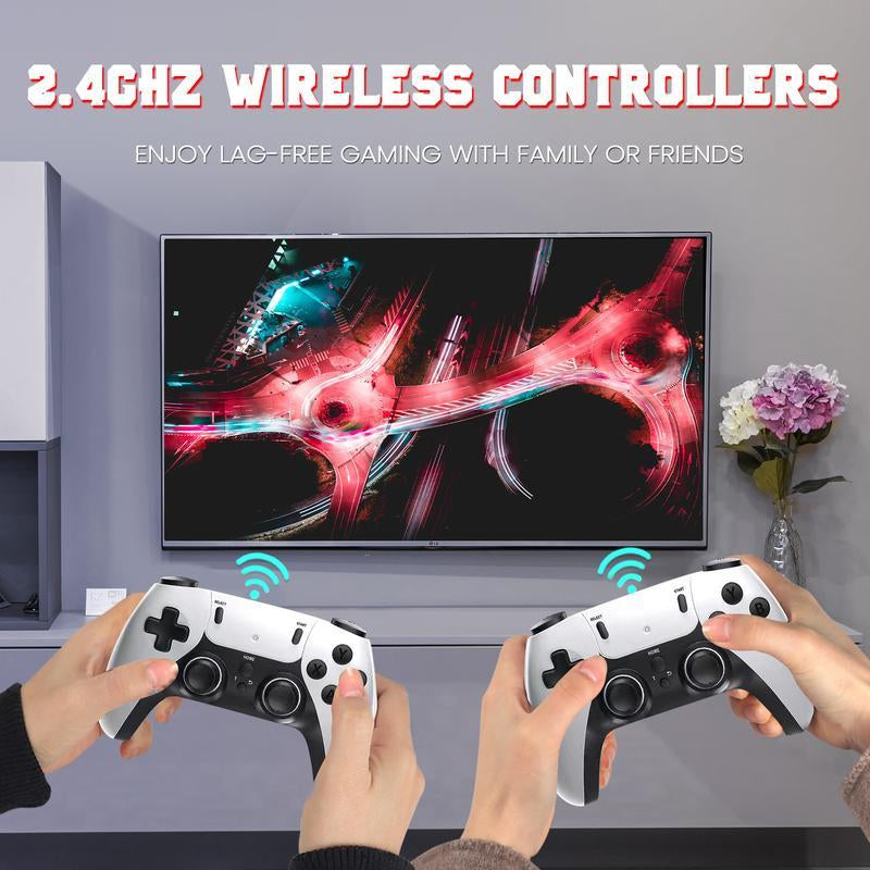 More than 20,000 Retro Wireless Game Joysticks, Two Classic Game Controllers, 4K HDMI Output, Home Game Console, Plug and Play